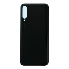  tel-szalk-015546 Xiaomi Mi A3 / CC9e fekete akkufedél, hátlap - burkolati elem mobiltelefon, tablet alkatrész