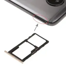  tel-szalk-017336 Motorola Moto G5S arany SIM & SD kártya tálca mobiltelefon, tablet alkatrész