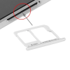  tel-szalk-017535 ezüst SIM & SD kártya tálca