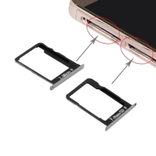  tel-szalk-017542 Huawei Mate 7 matt fekete SIM & SD kártya tálca mobiltelefon, tablet alkatrész