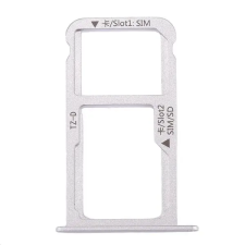  tel-szalk-017805 Huawei Mate 9 ezüst SIM & SD kártya tálca mobiltelefon, tablet alkatrész