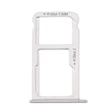  tel-szalk-017840 Huawei Nova ezüst SIM & SD kártya tálca mobiltelefon, tablet alkatrész