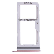  tel-szalk-017860 Samsung Galaxy S7 Edge rózsaszín SIM & SD kártya tálca mobiltelefon, tablet alkatrész