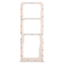  tel-szalk-018107 Oppo A3s / A5 ezüst SIM & SD kártya tálca mobiltelefon, tablet alkatrész