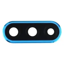  tel-szalk-018472 Huawei Nova 4e hátlapi kamera lencse kék kerettel mobiltelefon, tablet alkatrész