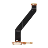  tel-szalk-019087 Samsung Galaxy Note 10.1 N8000 töltőcsatlakozó port, flexibilis kábel / töltő csatlakozó flex matt fekete
