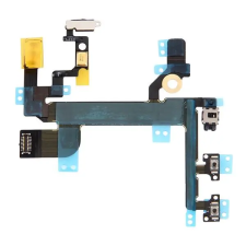  tel-szalk-020188 Apple iPhone SE Bekapcsoló, hangerőszabályzó gomb vaku flexibilis kábellel mobiltelefon, tablet alkatrész