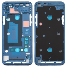 tel-szalk-020648 LG Q7 sötétkék előlap lcd keret, burkolati elem mobiltelefon, tablet alkatrész