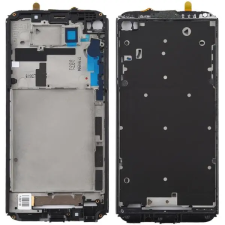  tel-szalk-020651 LG V20 Mini fekete előlap lcd keret, burkolati elem mobiltelefon, tablet alkatrész