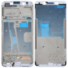 tel-szalk-020927 Oppo A73 / F5 fehér előlap lcd keret, burkolati elem mobiltelefon, tablet alkatrész