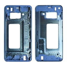  tel-szalk-021081 Samsung Galaxy S10 kék előlap lcd keret, burkolati elem mobiltelefon, tablet alkatrész