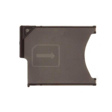 tel-szalk-021229 Sony Xperia Z C6603 L36h fekete SIM kártya tálca mobiltelefon, tablet alkatrész