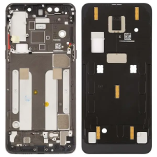  tel-szalk-021550 Xiaomi Mi Mix 3 fekete középső keret oldalsó gombokkal mobiltelefon, tablet alkatrész