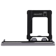  tel-szalk-021725 Sony Xperia XZ1 ezüst SD kártyatálca mobiltelefon, tablet alkatrész
