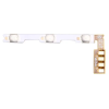  tel-szalk-021931 Huawei Enjoy 5S hangerőszabályzó gomb flexibilis kábel