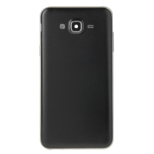  tel-szalk-022766 Samsung Galaxy J7 fekete Középső keret, hátlap mobiltelefon, tablet alkatrész