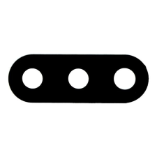  tel-szalk-023057 Samsung Galaxy A01 hátlapi kamera lencse fekete mobiltelefon, tablet alkatrész