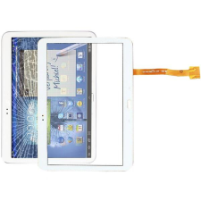  tel-szalk-023367 Samsung Galaxy Tab 3 10.1 P5200 / P5210 fehér Érintőpanel -kijelző nélkül -digitizer mobiltelefon, tablet alkatrész