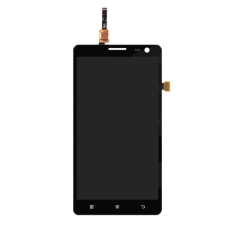 tel-szalk-023422 Lenovo S856 fekete Érintőpanel -kijelző nélkül -digitizer mobiltelefon, tablet alkatrész