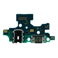 tel-szalk-023845 Samsung Galaxy A41 töltőcsatlakozó port panel mobiltelefon, tablet alkatrész