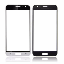  tel-szalk-02601 Samsung Galaxy J3 (2016) üveg előlap - kijelző részegység nem-touch fehér szervizalkatrész mobiltelefon, tablet alkatrész