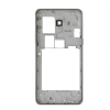  tel-szalk-02762 Samsung Galaxy Grand Prime G530 szürke középső keret (Két kártyás verziókhoz)