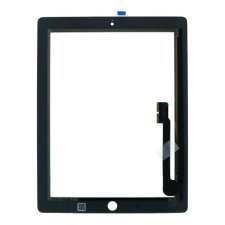  tel-szalk-03159 Apple iPad 3 / 4 fehér Érintőpanel -kijelző nélkül -digitizer mobiltelefon, tablet alkatrész