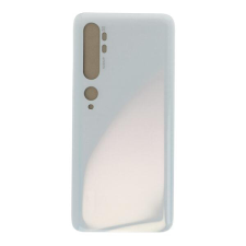tel-szalk-150443 Xiaomi Mi Note 10 fehér hátlap ragasztóval mobiltelefon, tablet alkatrész