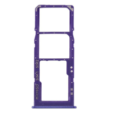 tel-szalk-150959 Samsung Galaxy A30s kék SIM & SD kártya tálca mobiltelefon, tablet alkatrész