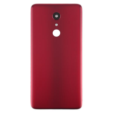 tel-szalk-151545 Gyári akkufedél hátlap - burkolati elem LG Q9, piros mobiltelefon, tablet alkatrész