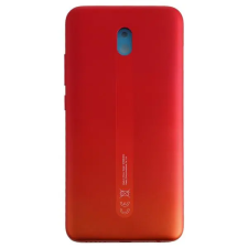  tel-szalk-152106 Akkufedél hátlap - burkolati elem Xiaomi Redmi 8A, piros mobiltelefon, tablet alkatrész