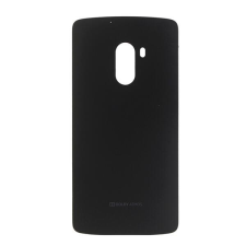 tel-szalk-152607 Akkufedél hátlap - burkolati elem Lenovo Vibe K4 Note, fekete mobiltelefon, tablet alkatrész