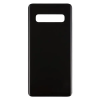  tel-szalk-152729 Samsung Galaxy S10 fekete akkufedél, hátlap (logó nélküli)