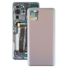 tel-szalk-153151 Akkufedél hátlap - burkolati elem Samsung Galaxy A9, ezüst mobiltelefon, tablet alkatrész