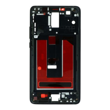  tel-szalk-153556 Huawei Mate 10 fekete előlap lcd keret, burkolati elem mobiltelefon, tablet alkatrész