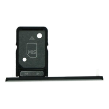  tel-szalk-153579 Sony Xperia XA2 Plus fekete SIM kártya tálca (1 SIM kártyás telefonokhoz) mobiltelefon, tablet alkatrész