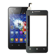 tel-szalk-154371 Lenovo A319 fekete Érintőpanel -kijelző nélkül -digitizer mobiltelefon, tablet alkatrész