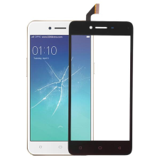 tel-szalk-154440 Oppo A37 fekete Érintőpanel -kijelző nélkül -digitizer mobiltelefon, tablet alkatrész