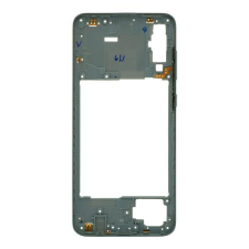  tel-szalk-154754 Samsung Galaxy A70 fehér középső keret mobiltelefon, tablet alkatrész