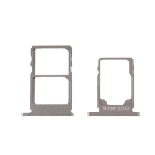 tel-szalk-1924049 Nokia 5.1 ezüst SIM & SD kártya tálca mobiltelefon, tablet alkatrész