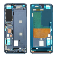 tel-szalk-1926293 Xiaomi Mi 10 fekete előlap lcd keret, burkolati elem mobiltelefon, tablet alkatrész