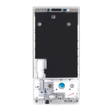 tel-szalk-192634 BlackBerry Key2 ezüst előlap lcd keret, burkolati elem mobiltelefon, tablet alkatrész