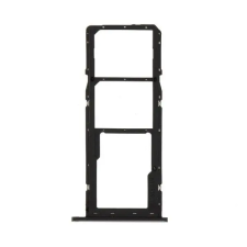  tel-szalk-1926658 Samsung Galaxy A01 / A11 fekete SIM kártya tálca mobiltelefon, tablet alkatrész