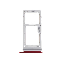  tel-szalk-1926833 Samsung Galaxy Note 10 Lite piros SIM kártya tálca mobiltelefon, tablet alkatrész