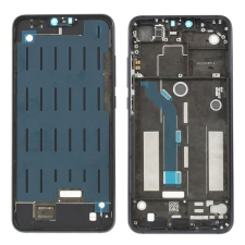  tel-szalk-1927600 Xiaomi Mi 8 Lite fekete középső keret mobiltelefon, tablet alkatrész