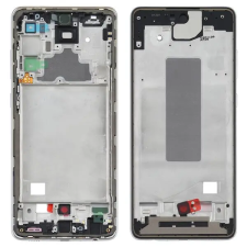  tel-szalk-1927663 Samsung Galaxy A72 ezüst középső keret mobiltelefon, tablet alkatrész