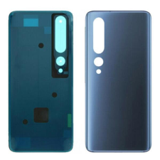  tel-szalk-1927937 Xiaomi Mi 10 szürke hátlap ragasztóval mobiltelefon, tablet alkatrész
