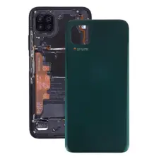  tel-szalk-1928367 Akkufedél hátlap - burkolati elem Huawei P40 Lite, zöld mobiltelefon, tablet alkatrész