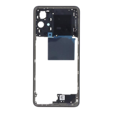  tel-szalk-192967878 Xiaomi Poco M4 Pro 5G fekete középső keret mobiltelefon, tablet alkatrész