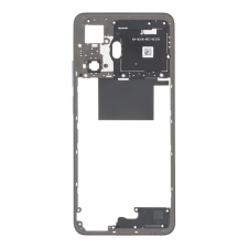 tel-szalk-19296914384 Realme C55 fekete középső keret mobiltelefon, tablet alkatrész